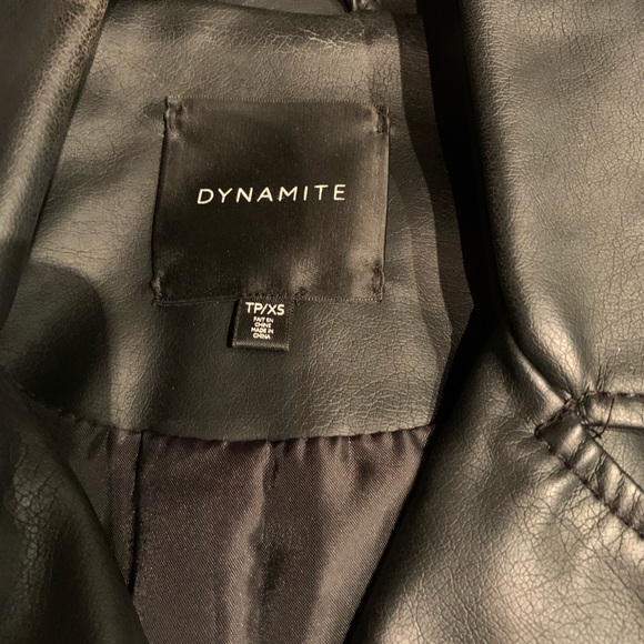 Egan Leather Moto Style Jacket - Picture 3 of 4